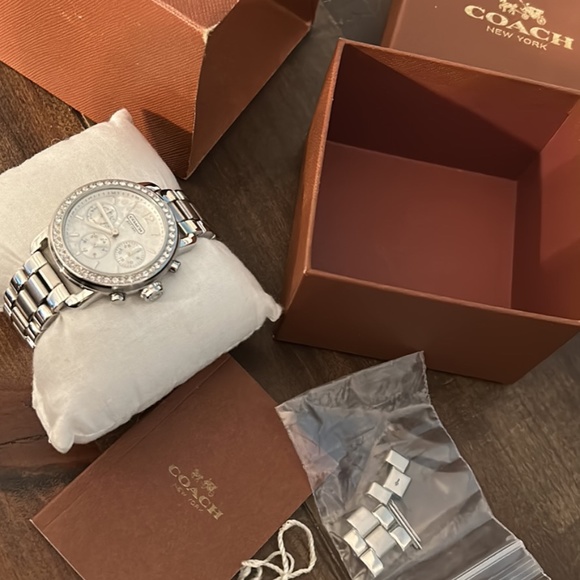 Women’s Silver Coach Legacy Sport Watch